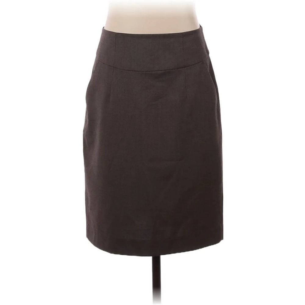 Banana Republic Gray Pencil Skirt Size 2  10 0329